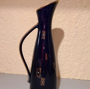 Atomic East Germany Echt Kobalt Bud Vase #1762